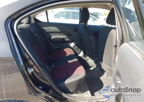 2024 Mitsubishi Mirage G4 Black Edition from USA, damaged, VIN ML32FUFJ6RHF02966